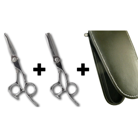 Komplet nożyczek Katana Offset 5,5" + etui GRATIS!