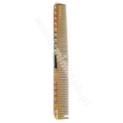 Grzebień metalowyDK Comb Gold 18cm