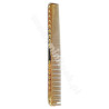 Grzebień metalowyDK Comb Gold 21cm