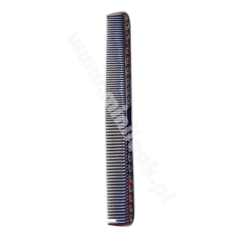 Grzebień metalowyDK Comb Black 18cm