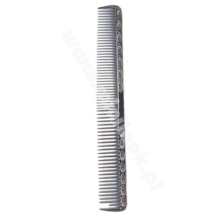 kopia Grzebień metalowyDK Comb Silver 21cm
